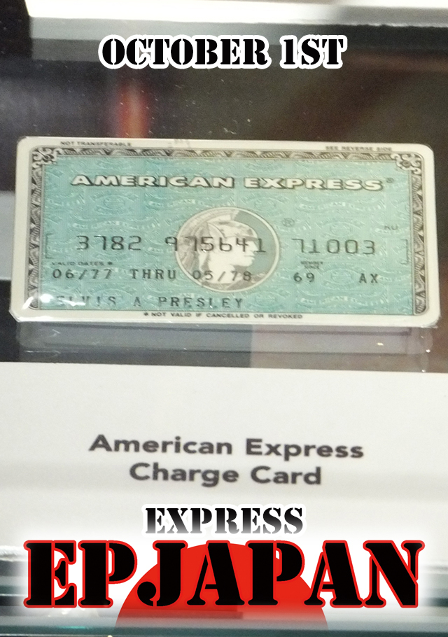 アメリカン・エキスプレス カードサービス開始から60周年 エルヴィス・プレスリーのアメックス